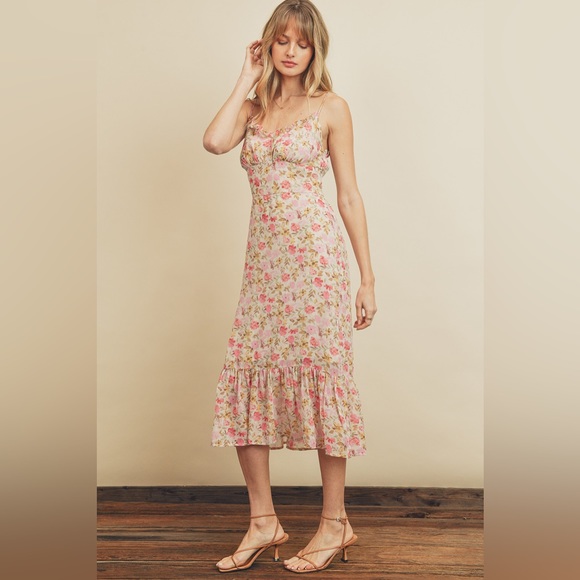 Fine Romance Midi Dress - Picture 2 of 4